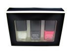 SET Calvin Klein Nail Polish (W) lakiery do paznokci Black, Crushed Rose, Hallucinate 3x10ml
