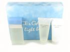 SET Dolce & Gabbana Light Blue (W) edt 100ml + blo 100ml + sg 100ml